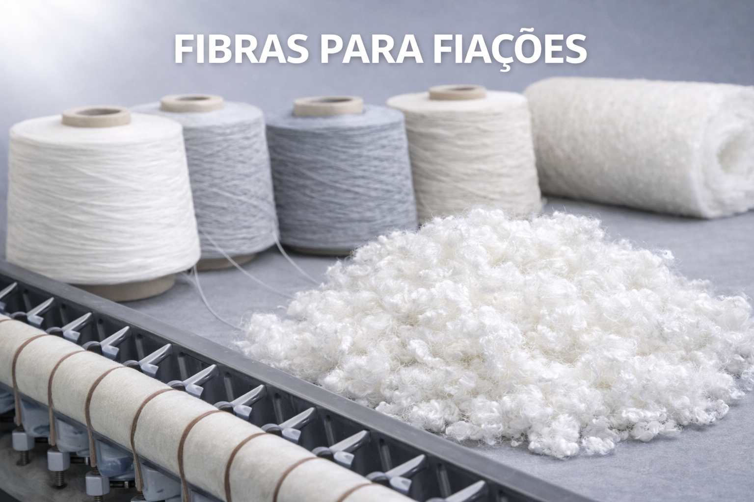 Fibras para Fiações - Poliéster